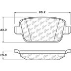 Centric 105.13141 Disc Brake Pad Set - Rear - view 7