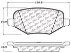 Centric 105.13770 Disc Brake Pad Set - Rear - view 6