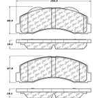 Centric 105.14140 Disc Brake Pad Set - Front - view 7