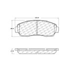 Centric 105.15211 Disc Brake Pad Set - Front - view 6