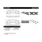 Centric 105.15651 Disc Brake Pad Set - Rear - view 7