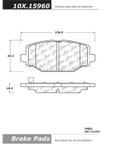 Centric 105.15960 Disc Brake Pad Set - Rear - view 1