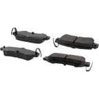 Centric 105.16240 Disc Brake Pad Set - Rear - view 1