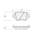 Centric 105.17790 Disc Brake Pad Set - Rear - view 4