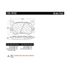 Centric 105.19750 Disc Brake Pad Set - Front - view 4