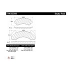 Centric 106.02250 Disc Brake Pad Set - Front or Rear - view 4