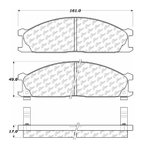 Centric 106.03330 Disc Brake Pad Set - Front - view 6