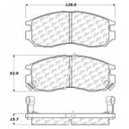 Centric 106.04840 Disc Brake Pad Set - Front - view 6