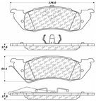 Centric 106.05290 Disc Brake Pad Set - Front - view 5