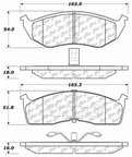 Centric 106.05910 Disc Brake Pad Set - Front - view 5