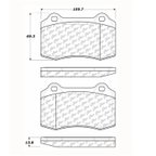 Centric 106.05921 Disc Brake Pad Set - Front or Rear - view 5