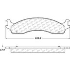 Centric 106.06551 Disc Brake Pad Set - Front - view 7