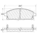 Centric 106.06910 Disc Brake Pad Set - Front - view 5
