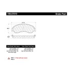 Centric 106.07010 Disc Brake Pad Set - Front - view 4