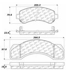 Centric 106.07170 Disc Brake Pad Set - Front or Rear - view 5