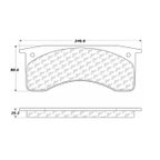 Centric 106.07690 Disc Brake Pad Set - Front or Rear - view 5
