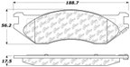 Centric 106.08970 Disc Brake Pad Set - Front - view 6