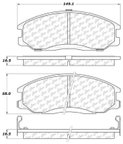 Centric 106.09030 Disc Brake Pad Set - Front - view 5