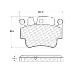 Centric 106.09170 Disc Brake Pad Set - Front or Rear - view 7
