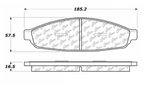 Centric 106.09530 Disc Brake Pad Set - Front - view 5