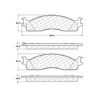 Centric 106.09650 Disc Brake Pad Set - Front - view 7