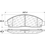Centric 106.10390 Disc Brake Pad Set - Front - view 6