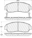 Centric 106.10890 Disc Brake Pad Set - Front - view 5