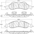 Centric 106.12780 Disc Brake Pad Set - Front - view 4