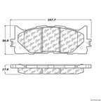 Centric 106.12930 Disc Brake Pad Set - Front - view 1