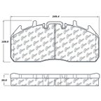 Centric 106.13230 Disc Brake Pad Set - Front or Rear - view 5