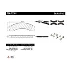 Centric 106.13301 Disc Brake Pad Set - Rear - view 5