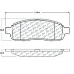 Centric 106.13920 Disc Brake Pad Set - Front - view 6