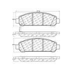 Centric 106.14010 Disc Brake Pad Set - Front - view 7