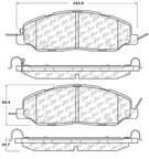 Centric 106.14630 Disc Brake Pad Set - Front - view 5