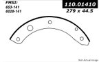 Centric 111.01410 Drum Brake Shoe - Front or Rear - view 1