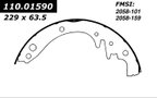Centric 111.01590 Drum Brake Shoe - Front - view 4