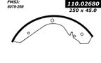 Centric 111.02680 Drum Brake Shoe - Rear - view 5