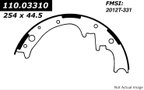 Centric 111.03310 Drum Brake Shoe - Rear - view 1