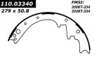 Centric 111.03340 Drum Brake Shoe - Rear - view 5