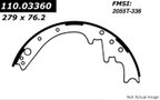 Centric 111.03360 Drum Brake Shoe - Front or Rear - view 1