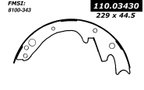 Centric 111.03430 Drum Brake Shoe - Front - view 5