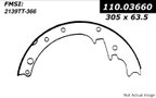 Centric 111.03660 Drum Brake Shoe - Rear - view 1