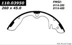 Centric 111.03950 Drum Brake Shoe - Front or Rear - view 1