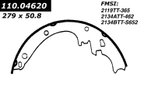 Centric 111.04620 Drum Brake Shoe - Rear - view 5