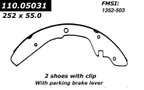 Centric 111.05031 Drum Brake Shoe - Rear - view 5