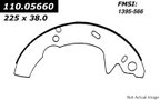 Centric 111.05660 Drum Brake Shoe - Rear - view 1