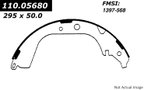Centric 111.05680 Drum Brake Shoe - Rear - view 1