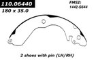 Centric 111.06440 Drum Brake Shoe - Rear - view 5