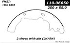 Centric 111.06650 Drum Brake Shoe - Rear - view 1