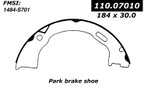Centric 111.07010 Parking Brake Shoe - Rear - view 5